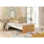 Cama Solteiro Moveis Peroba Lua Montessoriana MDF na internet