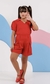 Conjunto Aurora Vermelho