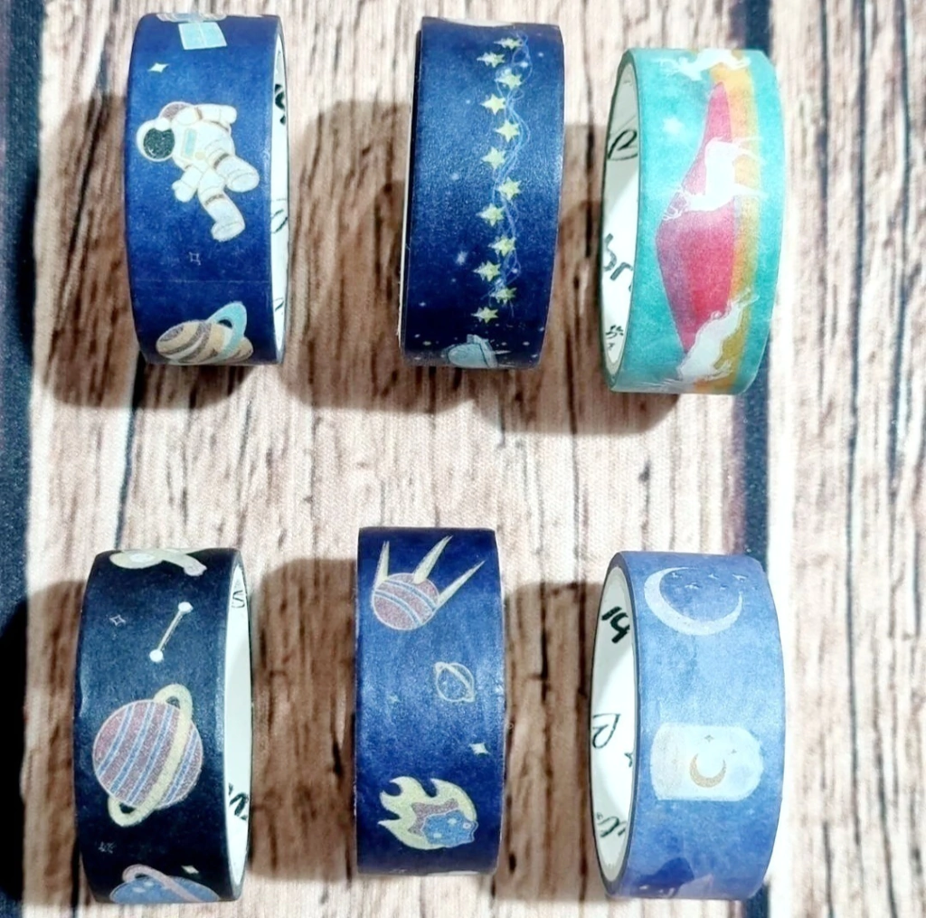 Washi tape Brilha no escuro
