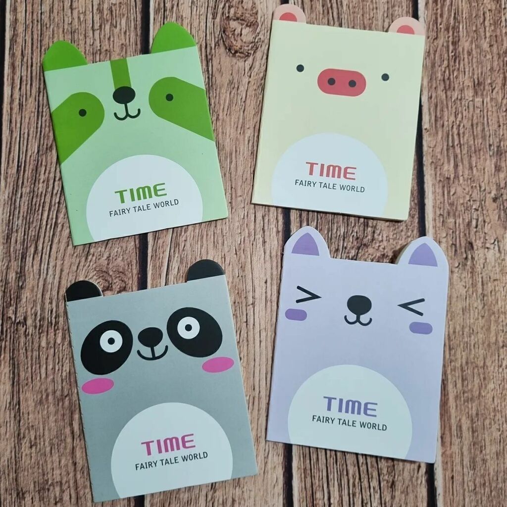 Caderninhos animais