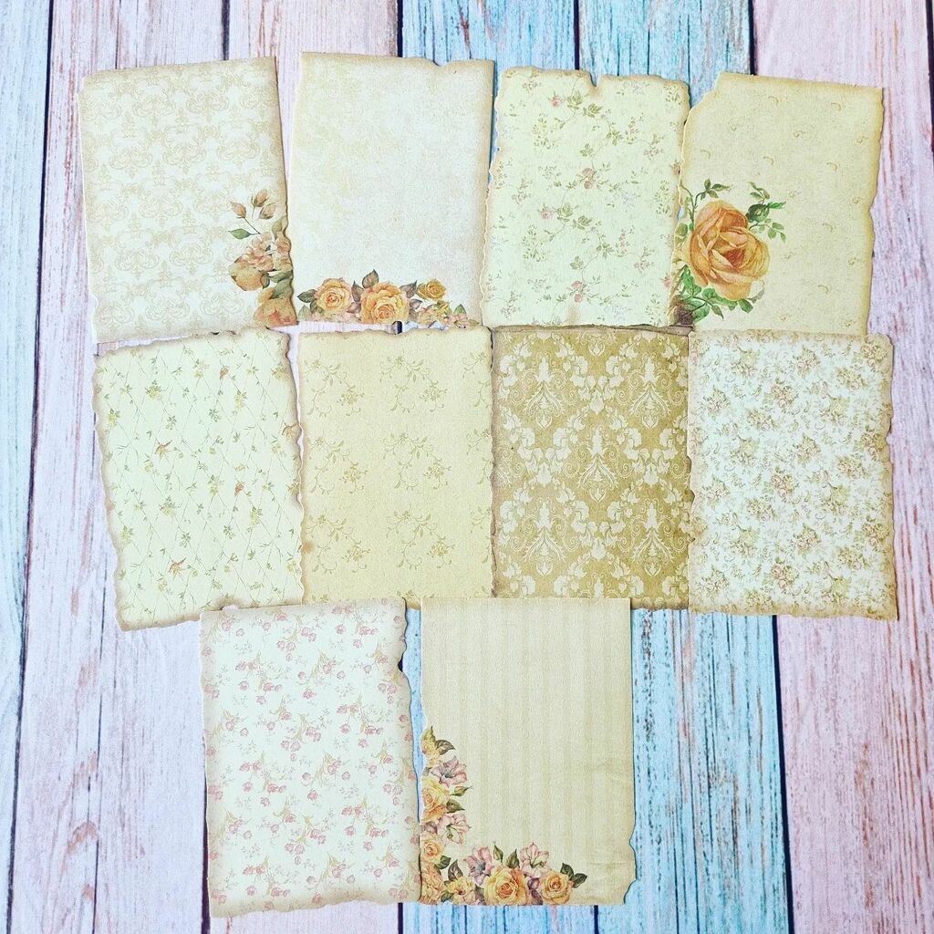 39 papéis vintage