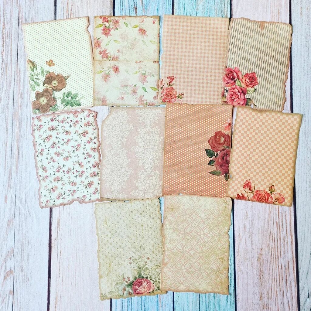 30 papéis vintage