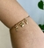 Dúo de pulseras Iniciales e Hijo - tienda online