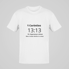 Camiseta - 1 Coríntios 13 - comprar online