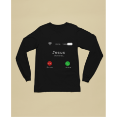 Camiseta Manga Longa - Jesus Chamando