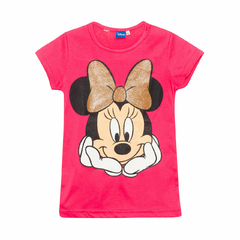 Remera Minnie Moño glitter