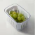 Organizador com Cesto 0,65L Clear Fresh 10x14,5x7,5cm - Ou - comprar online