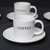 Xícara para café com pires cerâmica Cremona 130ml 4 peças - Haüskraft