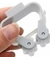 Suporte Adesivo de Plástico para Vassouras/Rodos Cinza 6cmx5cm - Lyor na internet