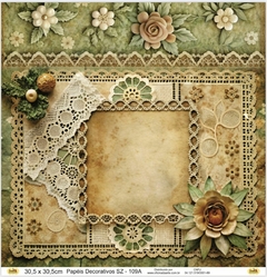 FOLHA SCRAPBOOK SZ-109A