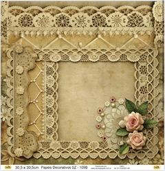 FOLHA SCRAPBOOK SZ-109B