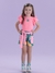 Conjunto Kids Guarda Chuva Neon - Málagah