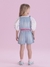 Macaquinho Infantil Jeans - Málagah - comprar online