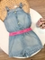 Macaquinho Infantil Jeans - Málagah na internet