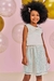 Conjunto kids Branco Festa