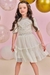 Saia branca Infantil Tule