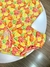 Conjunto Biquíni Teen Manga longa Laranja UV50+ - Marmelo Kids | Moda Infantil e Jovem