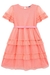 Vestido Infantil Festa Laranja - comprar online