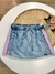 Saia Jeans Infatil Desert Summer