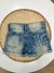 Short Jeans Barra desfiada na internet