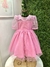 Vestido Infantil Festa Rosa delicado - comprar online