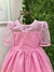 Vestido Infantil Festa Rosa delicado na internet