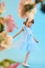 Vestido Infantil Frufru Azul - Marmelo Kids | Moda Infantil e Jovem