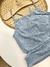 Cropped Teen Perfect Azul na internet