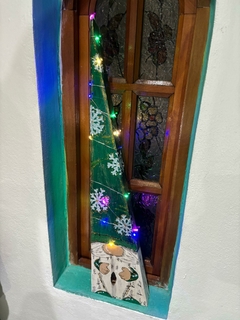Árbol Gnomo de 60cm creado con Madera Natural - Cosas de Duendes