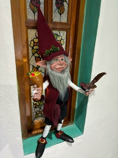 Duende Evaristo Protector Nocturno de 60cm Articulado - Cosas de Duendes