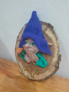 Portallaves con Duende Protector 20x14cm - Modelo 3 en internet