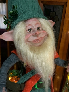 Duende Benicio Recolector Nocturno de 60cm Articulado con Base - Cosas de Duendes