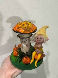 Duende Tuki atrae Abundancia 15cm de Alto - Cosas de Duendes