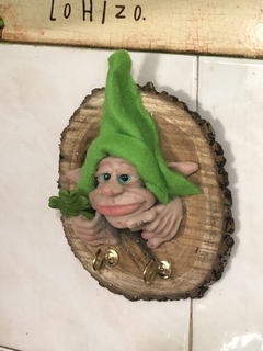 Portallaves con Duende Protector 20x14cm - Cosas de Duendes