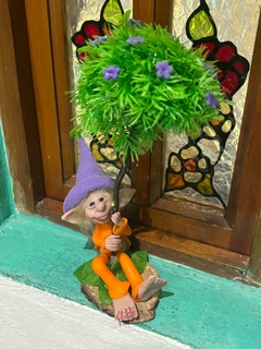 Árbol de la Vida con Duende Tierno 25cm - Modelo 2 en internet
