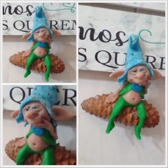 Duende Tierno en Piña para colgar