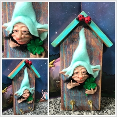 Portallaves con Duende Protector 25x14cm
