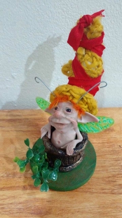 Elfo Bebé Escondido de 17cm aprox, - Cosas de Duendes