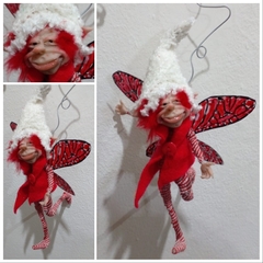 Elfo Articulado Para Colgar 22cm Aprox - Modelo 1