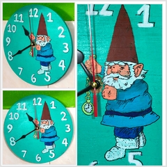 Reloj Gnomo de los Bosques para colgar 22x22cm en internet