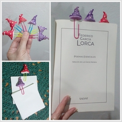 Pack de 5 Señaladores mágicos para enganchar en hojas