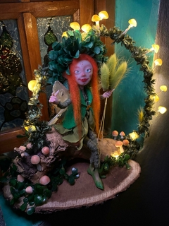 Hada Flor Adele con Bosque Encantado con luces - comprar online