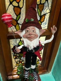 Duende Agustin atrae felicidad 42cm con base - tienda online