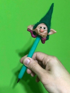 Lapicera con Duende Tierno Protector - Modelo 1 - Cosas de Duendes