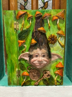 Duende Braulio con su Libro Magico guarda tesoros - comprar online