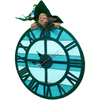 Reloj Mágico con Duende y Pajarito para colgar 42x33cm - comprar online