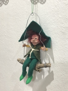 Duende Articulado de Hamaca 23cm de Alto - comprar online