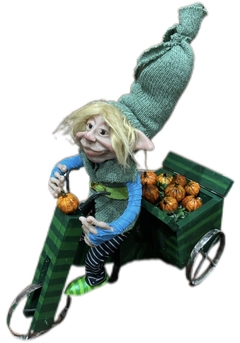 Duende Enzo en su bicicleta magica - comprar online