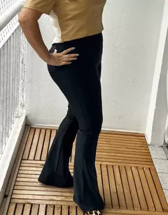 Calça Flare tecido Prada original - Calça Patricia na internet