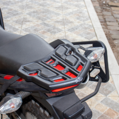 Bagageiro Vision Honda XRE 300 2009 até 2024 Preto Fosco - Soukefi